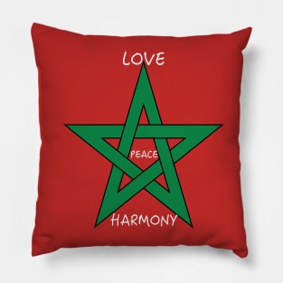 i love morocco Pillow