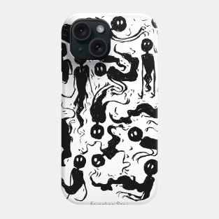 Ghost army (black) Phone Case