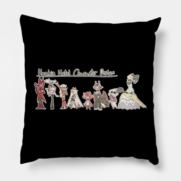 Hazbin Hotel Pillow by ahmadist