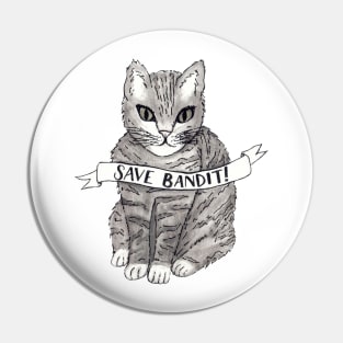 Save Bandit! Pin