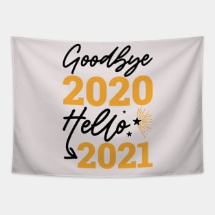 New Year, Goodbye 2020 Hello 2021 Tapestry