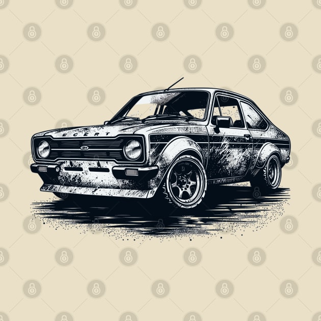 Ford Escort by Vehicles-Art