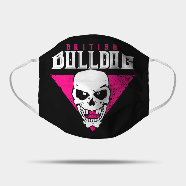 British Bulldog - Hart Foundation - Hart Foundation - Maska | TeePublic PL