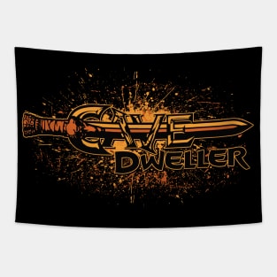 Cave Dweller (Splatter Variant) Tapestry