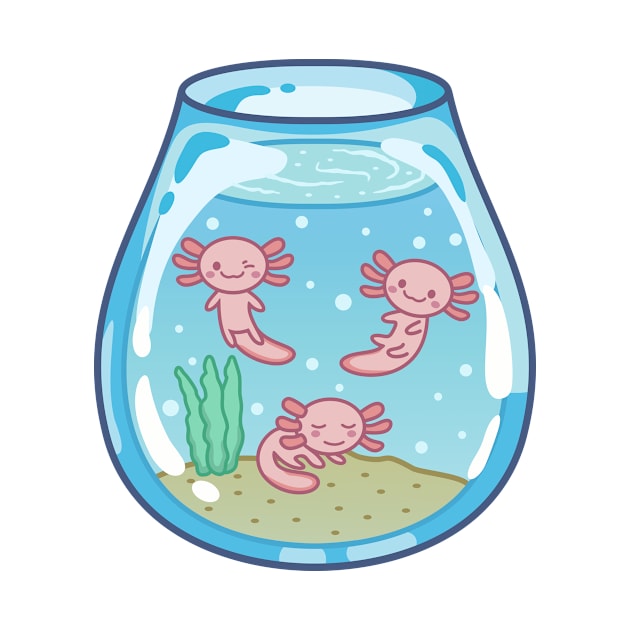 Axolotl Tank by goodkwr