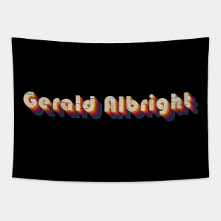 retro vintage Gerald Albright Tapestry