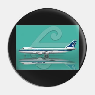 Air New Zealand 747-219 Clasic Livery Pin