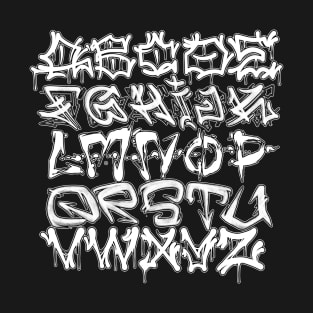 Graffiti Alphabet T-Shirt