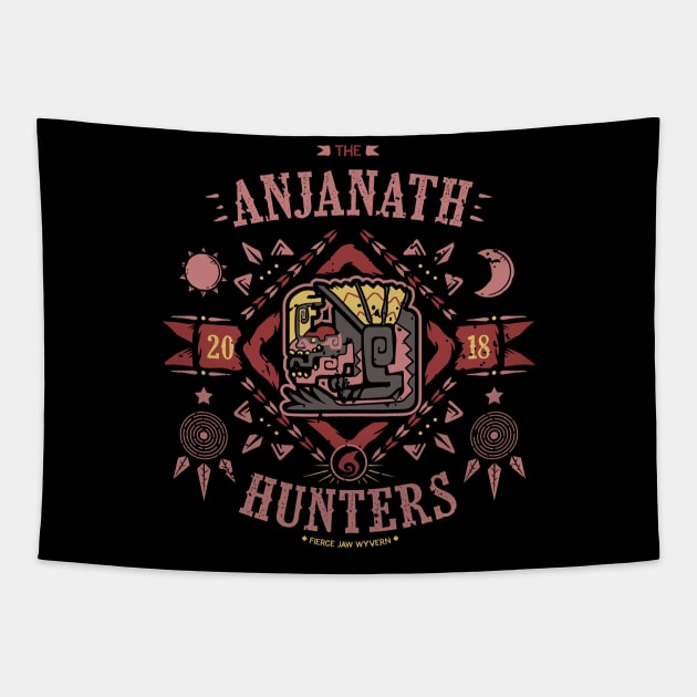 Anjanath Hunters Tapestry by Soulkr