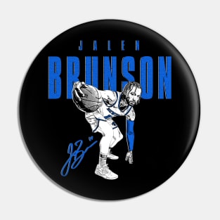 JB - comic book style - All blue Pin