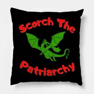 Scorch The Patriarchy Pillow