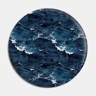 Midnight Serenade: Photorealistic Ocean Whispers Pin