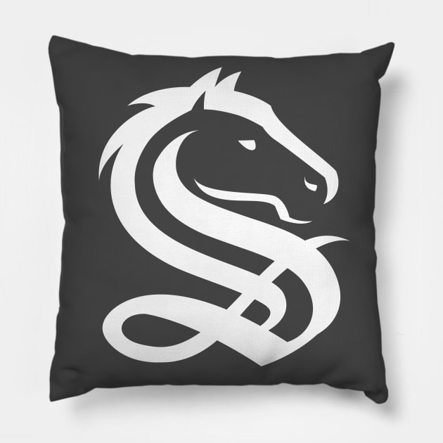 S horse Pillow by MplusC