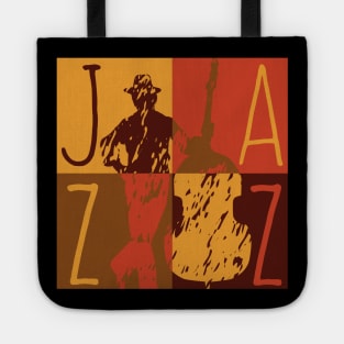 Double Bass Jazz Musician Creative Style Tote