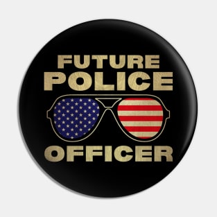 Future Police Officer Pin