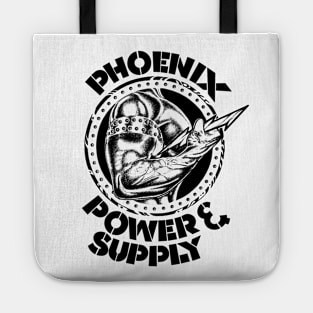 Phoenix Power & Supply Gay LGBT Retro Vintage Tote