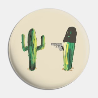 Cactus Humor Cactus Pun Hands Up Pin