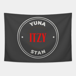 Itzy Yuna stan logo Tapestry