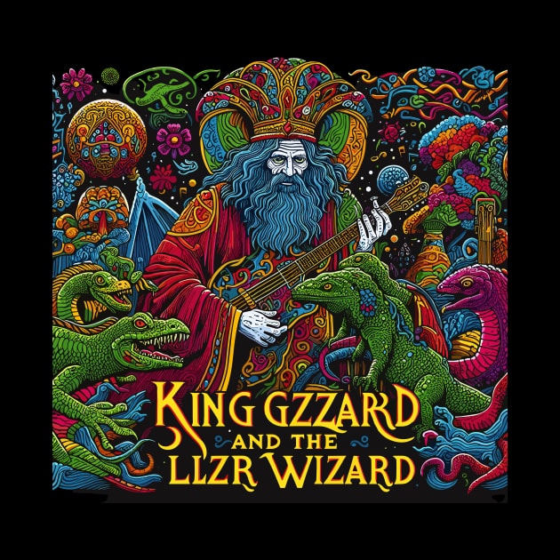 King gizzard and the lizard wizard by Rizstor