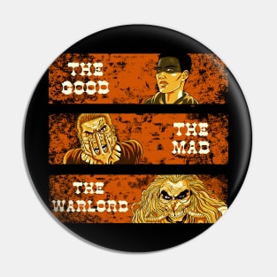 The Good, The Mad, and The Warlord Pin