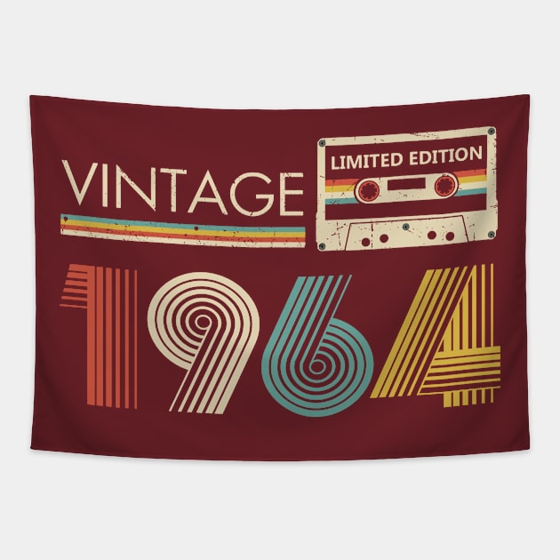Vintage 1964 Limited Edition Cassette Tapestry by louismcfarland