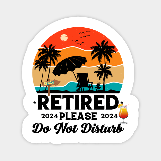 Retired 2024 Please Don't Disturb - Vintage Gift Magnet by Positive Designer