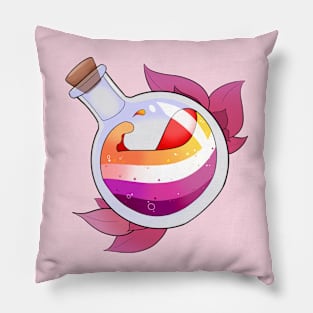 Potions of Pride - Lesbian Pillow