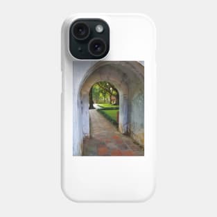 Archway in the Temple of Literature, Hanoi Phone Case