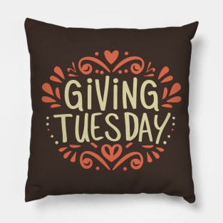 Giving Tuesday – November Pillow