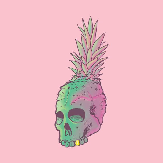 PINEAPPLE SKULL by joshua7