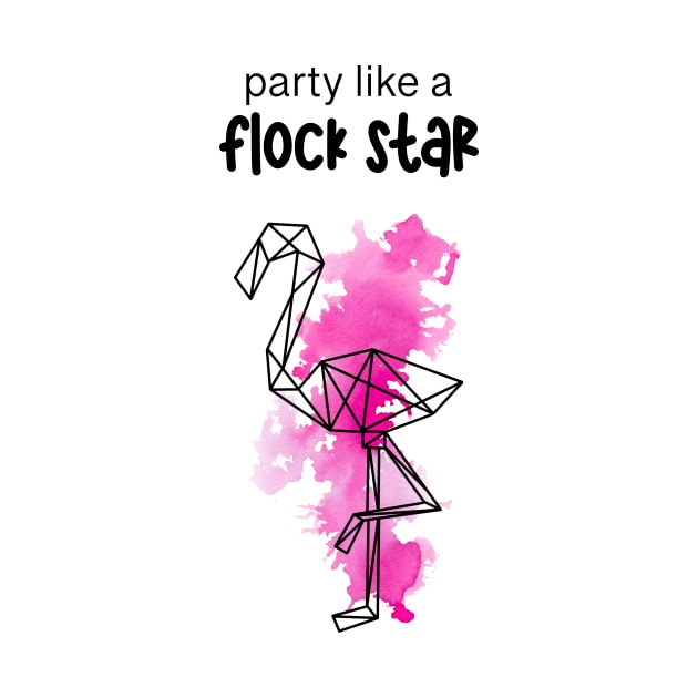 Party like a flock star! by RosanneCreates