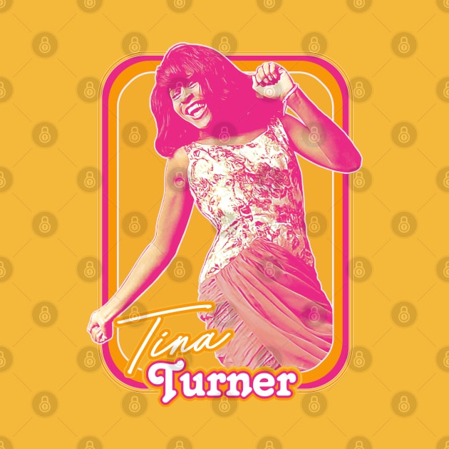 Tina Turner ///// 60s Style Retro Fan Art Design by DankFutura