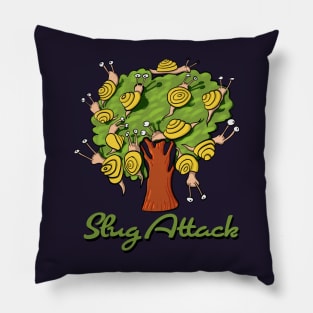 Slug Attack on Tree Pillow