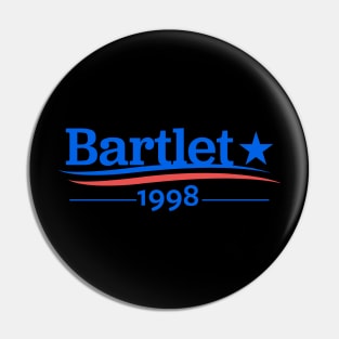 WEST WING Shirt, President BARTLET, Bartlet 1998, Bartlet For America, Jed Bartlet, Vote For Bartlet Pin