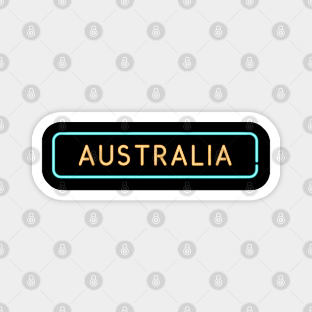 Australia Magnet by TambuStore