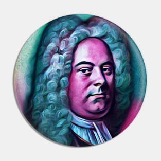 George Frideric Handel Portrait | George Frideric Handel Artwork 4 Pin