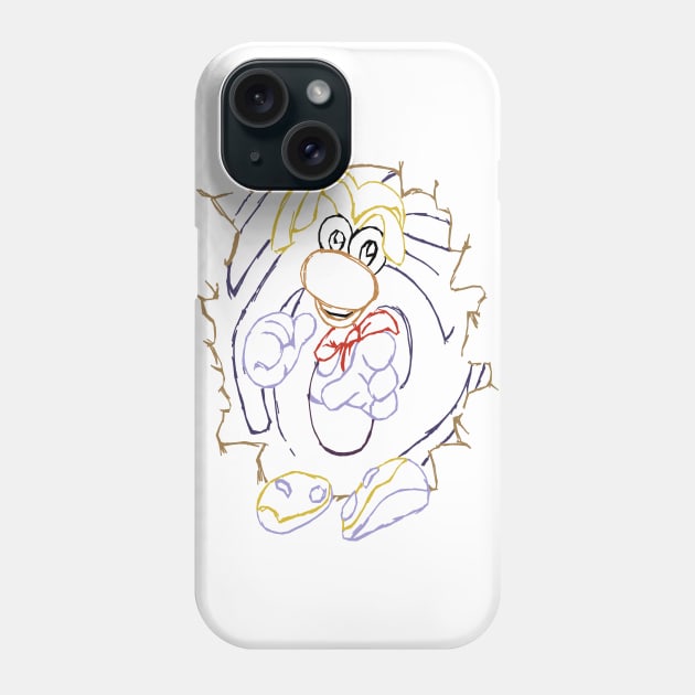 Rayman Burst Phone Case by PhantomClothing