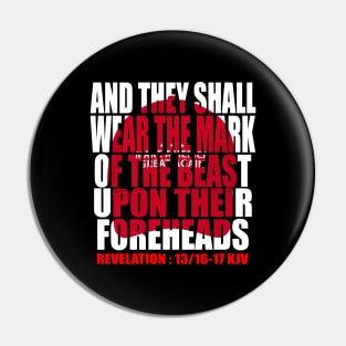 funny anti trump 2020 they shall wear the mark of the beast upon their foreheads kjv Pin