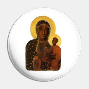 Our Lady of Częstochowa Pin