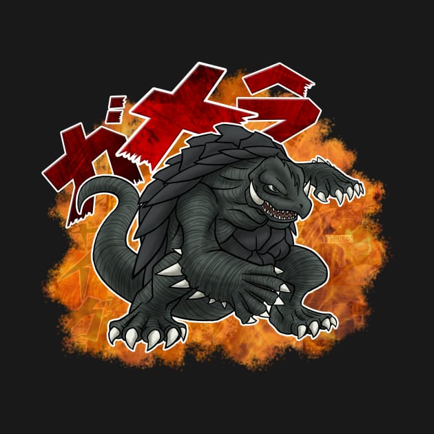 Daikaijū Gamera by DerekViars