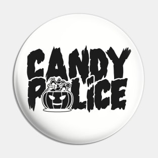 Candy Police - Funny Halloween Pin