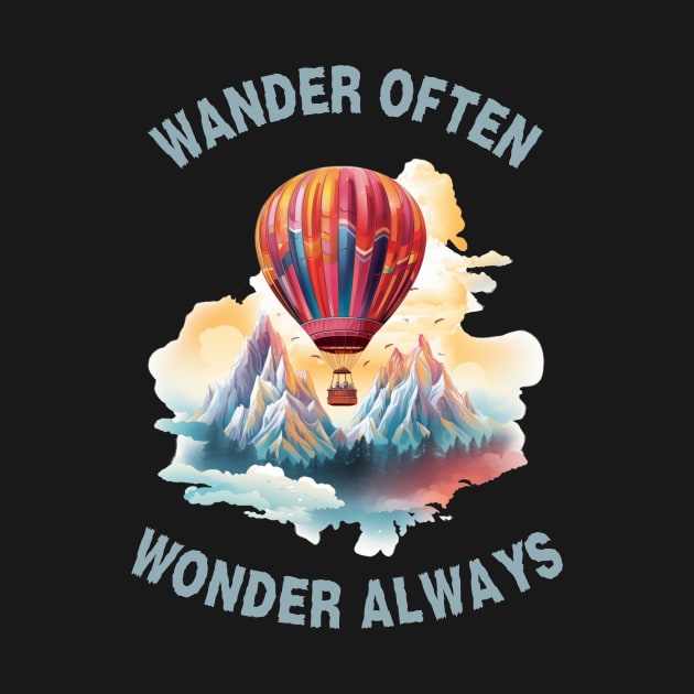 Wander Often, Wonder Always by OspreyElliottDesigns