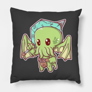 Cthulhu Barbarian Pillow