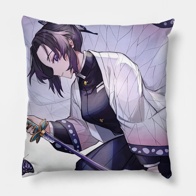 Insects Master Shinobu Pillow by Valoka