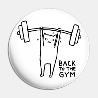 Back to the Gym Pin