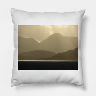 Red Cuillins, Scotland Pillow