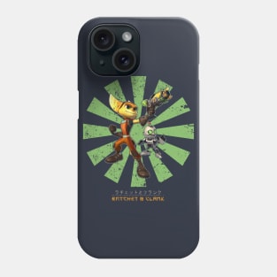 Rachet And Clank Retro Japanese Phone Case