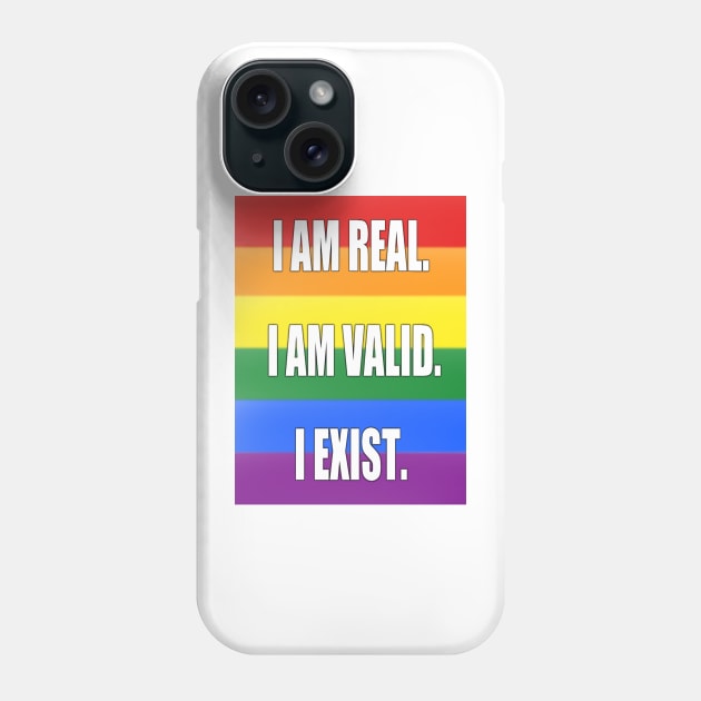 Gay Pride: I am... Phone Case by The Curio Art Shop