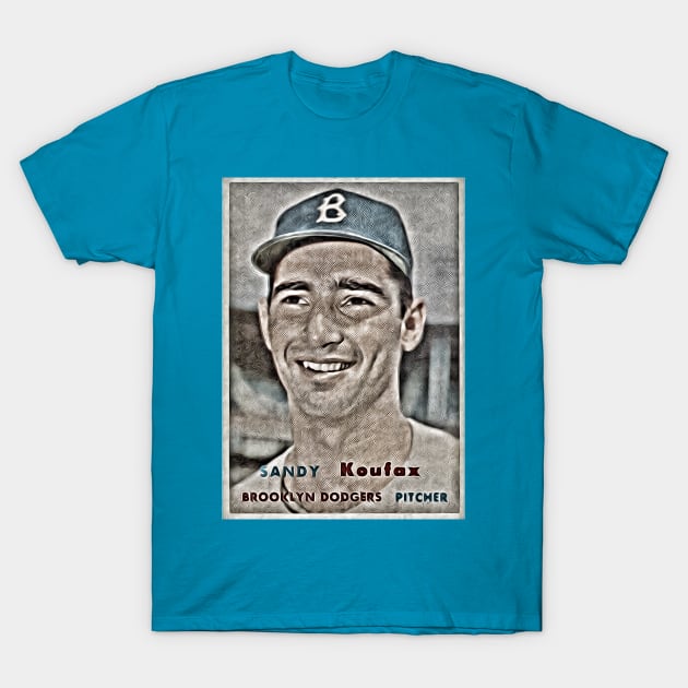 Sandy Koufax: 1957 Flashback Champs T-Shirt