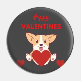 Valentines animals Pin